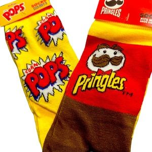 Yummy food 2 pair set socks